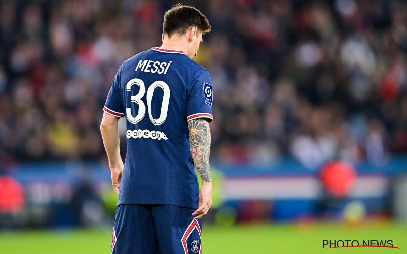 Het gaat helemaal fout met Lionel Messi bij PSG