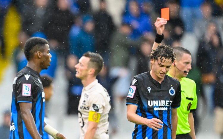 ‘Rode kaart De Cuyper heeft extra gevolgen: Nieuwe domper voor Club Brugge’