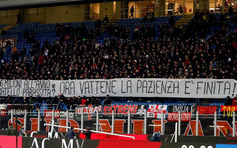 AC Milan-fans zijn woest: 