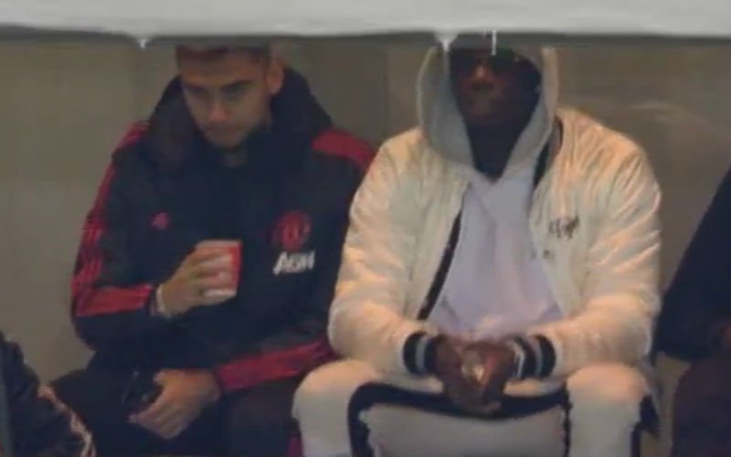 Pogba bolt het af tijdens blamage van Man United(VIDEO)