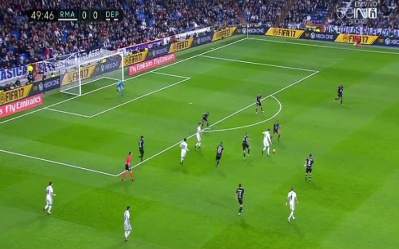 Morata zet Real Madrid op voorsprong met een verwoestend afstandsschot (Video)