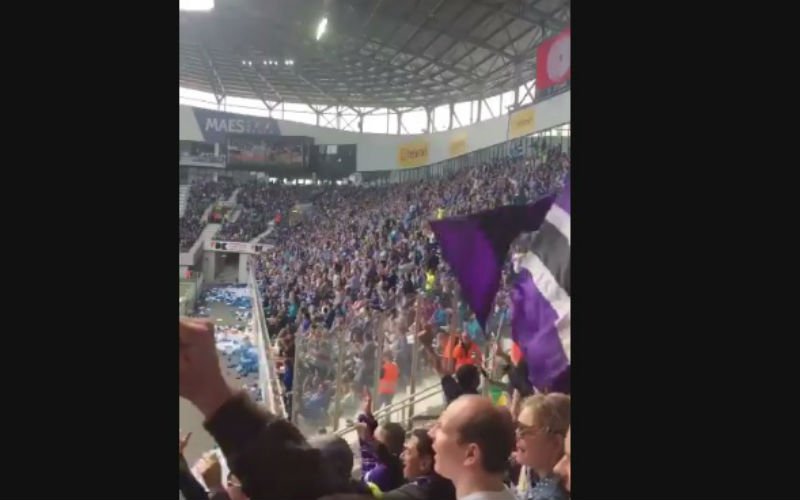 Fans van AA Gent én Anderlecht maken Club Brugge samen belachelijk (Video)