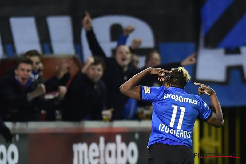 Gouden Schoen Izquierdo gidst Club Brugge naar eerste zege in twee maanden