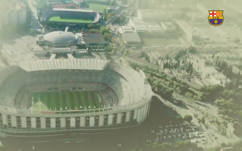 Zo zal het nieuwe stadion van Barcelona eruitzien (video)