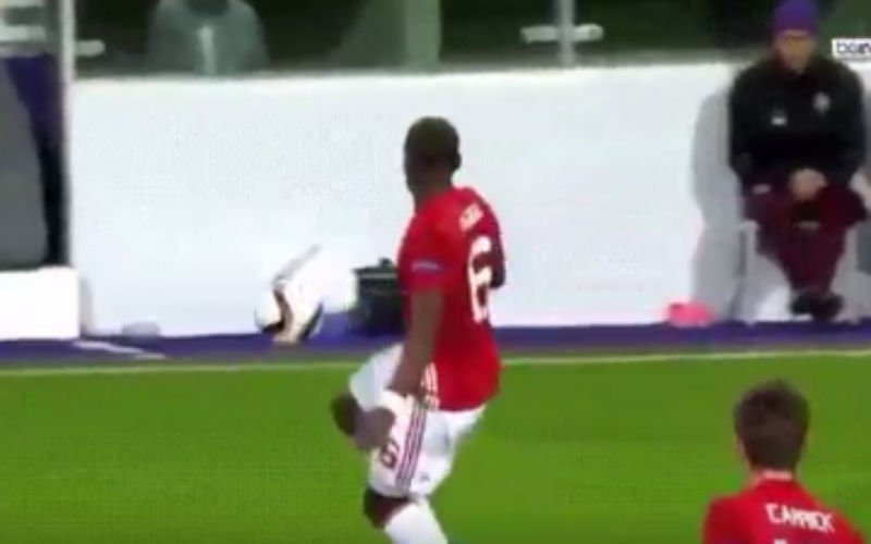 Héérlijk wat Pogba hier doet op Anderlecht (Video)