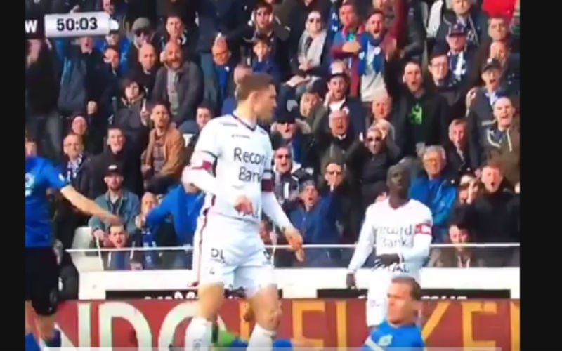Alexandre Boucaut maakt een catastrofale blunder tijdens Club Brugge - Zulte Waregem (Video)