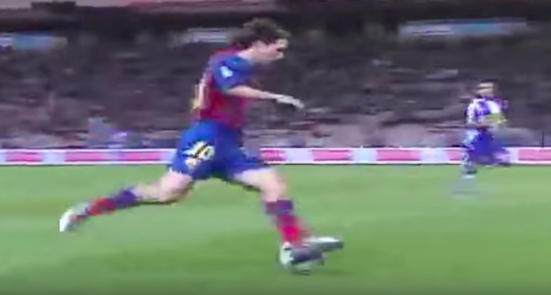 14 jaar geleden maakte Messi debuut bij Barça, en dat zag er zo uit (Video)
