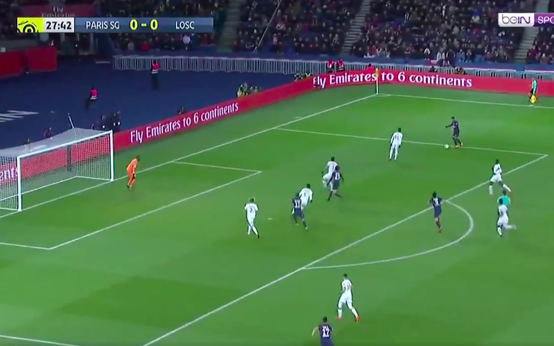 De klasse van Mbappé: een perfecte assist voor Di Maria (Video)