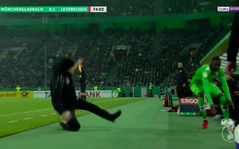 Leverkusen-coach gaat nog stap verder dan Sa Pinto met duik (Video)
