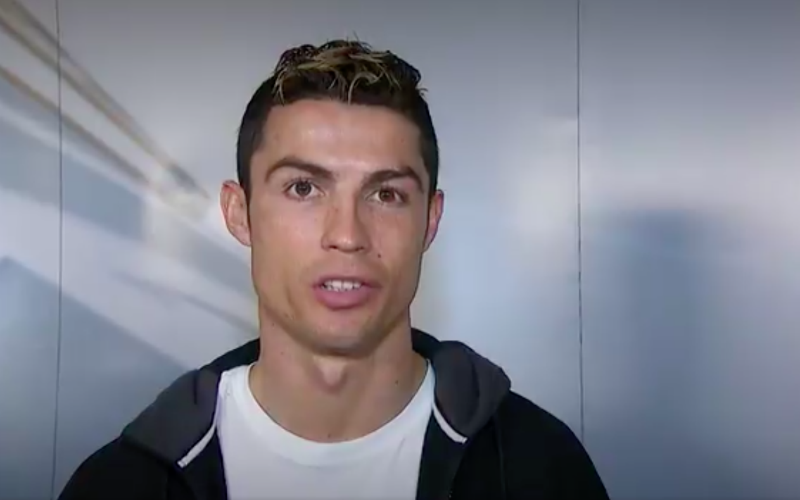 Ronaldo komt net voor Real-PSG met opmerkelijke videoboodschap naar buiten