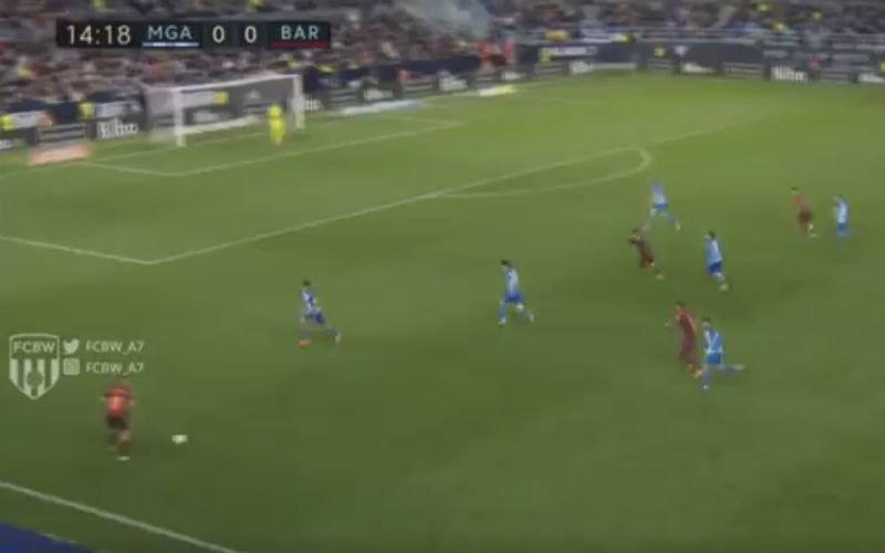 Luis Suarez scoort na fenomenale assist van Jordi Alba (Video)