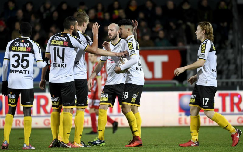 Sporting Lokeren verrast op het veld van KV Oostende