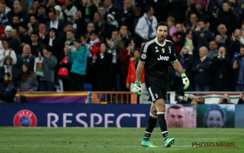 Real Madrid-fans tonen grootste respect voor Buffon