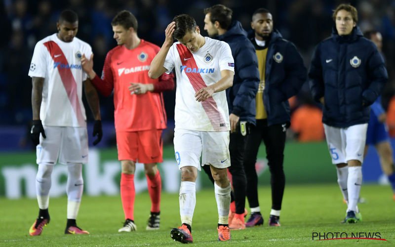 Club Brugge zorgt voor pijnlijk unicum 