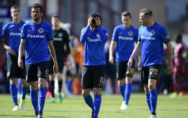 Pijnlijk: Club Brugge-speler kan transfer vergeten