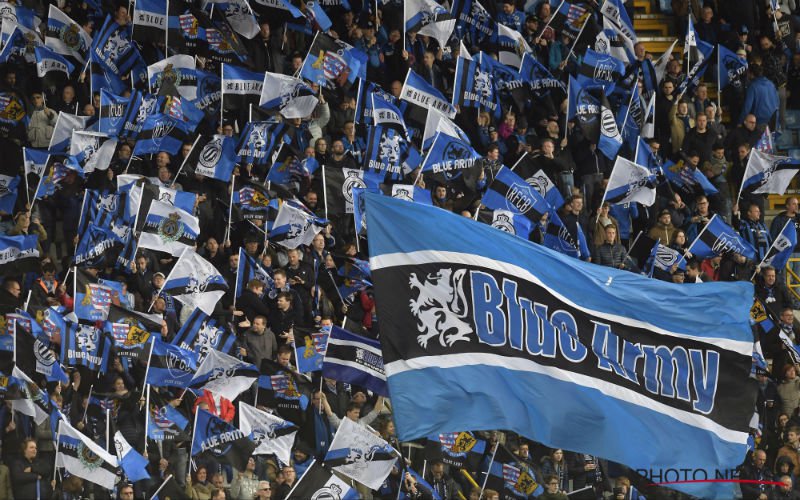 Club Brugge-fans pakken uit met schitterend eerbetoon