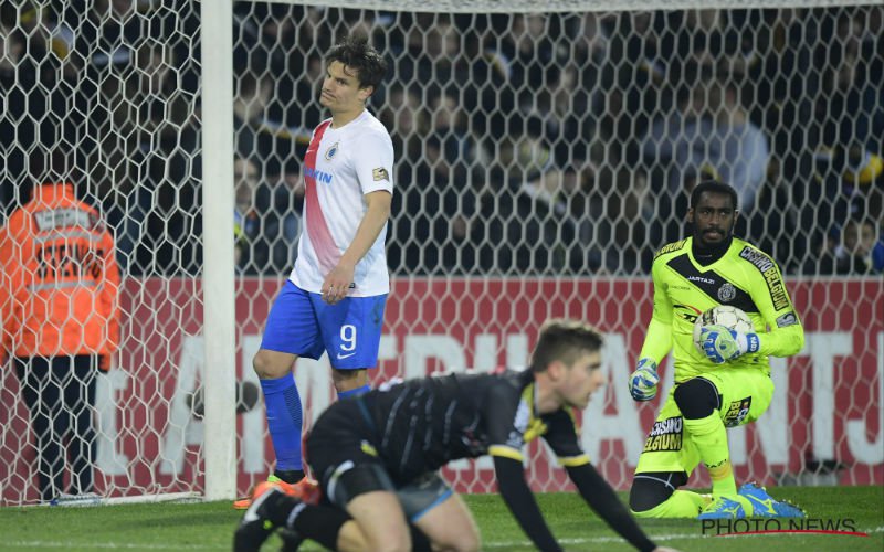 Club Brugge laat zich verrassen door Lokeren en moet leidersplaats delen met Anderlecht