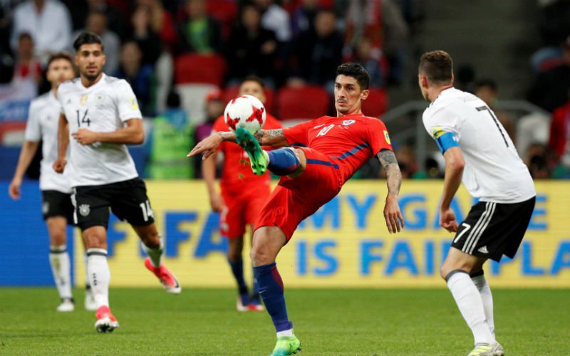 Chili en Duitsland houden het spannend in Confederations Cup