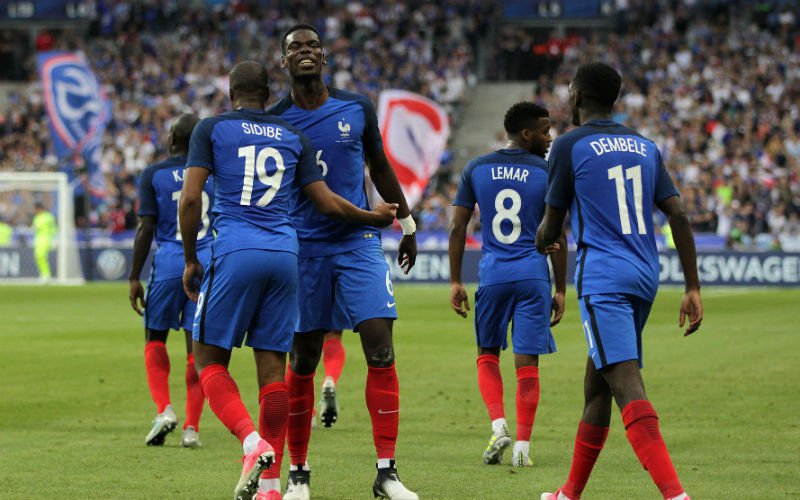 Sterke Fransen winnen met 10 man van Engeland