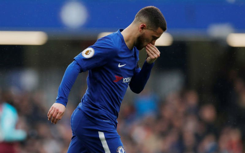 Chelsea wint weer niet, Hazard opnieuw zwak