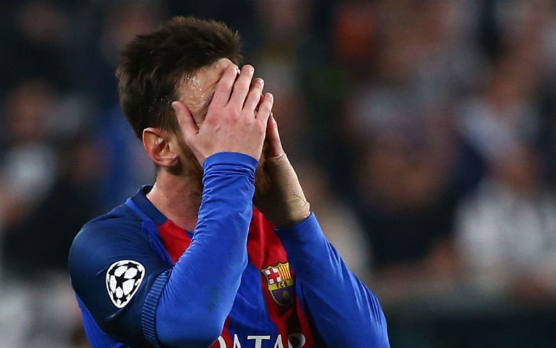 Barcelona lijdt weer totale schipbreuk in Champions League