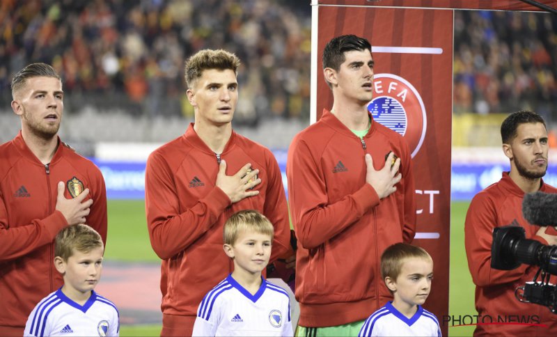 Belgische fans laten match tegen Tsjechië links liggen