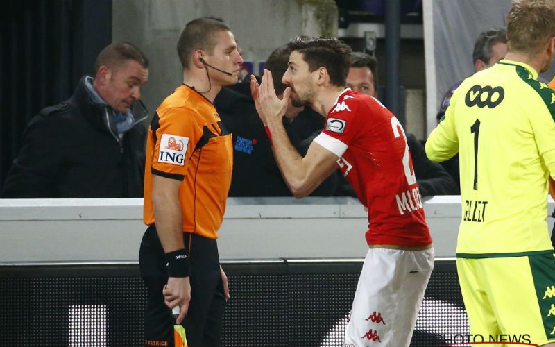 Pijnlijk: 'Anderlecht-speler smeerde Mladenovic rode kaart aan'