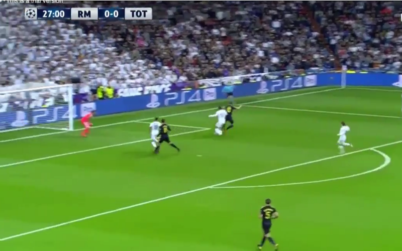 Kane zet Tottenham op voorsprong met dit heerlijk hakballetje (video)
