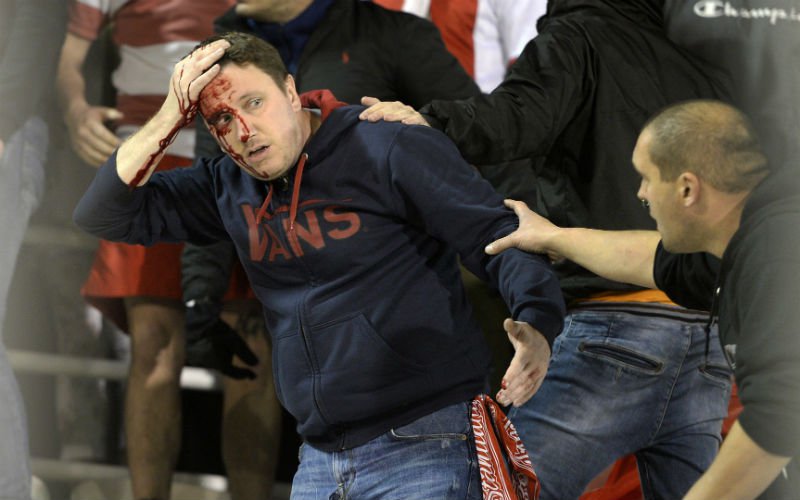 Zware rellen met Standard-fans in Europa League