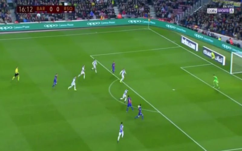 Barcelona scoort heerlijk doelpunt na prachtige assist van Suárez voor... Suárez (Video)