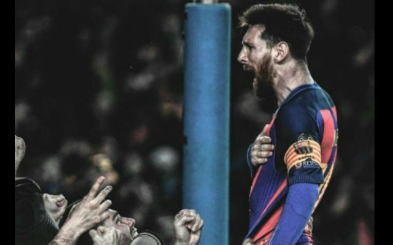 Kippenvel! Zo viert Messi meteen na het laatste fluitsignaal het mirakel (Video)