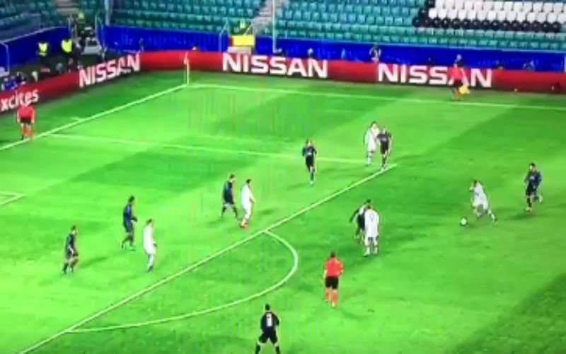 Vadis Odjidja scoort fenomenaal doelpunt tegen Real Madrid (Video)
