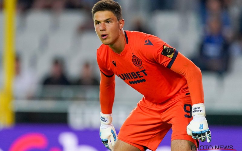 'Senne Lammens in plaats van Mignolet in de goal bij Club Brugge'