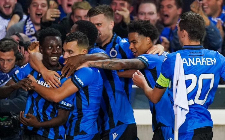 Enorme opsteker voor de blauw-zwarte landskampioen in de Champions League