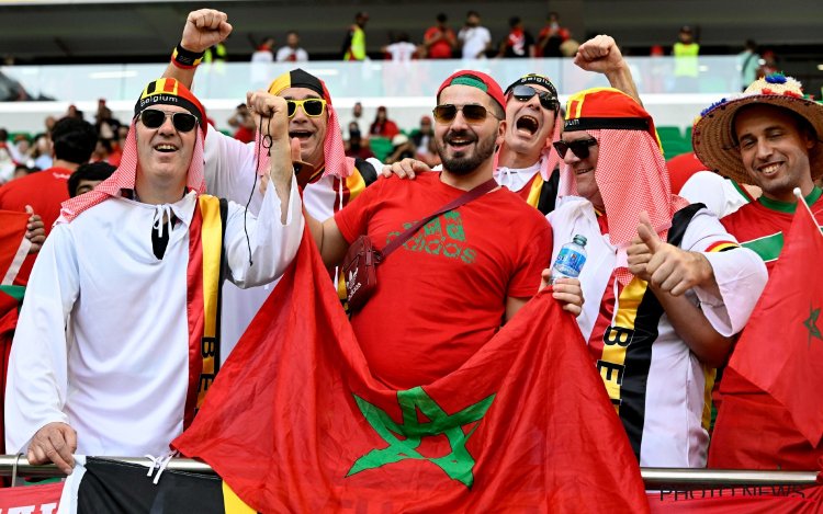 Er wordt schande gesproken over Marokkaanse fans: 