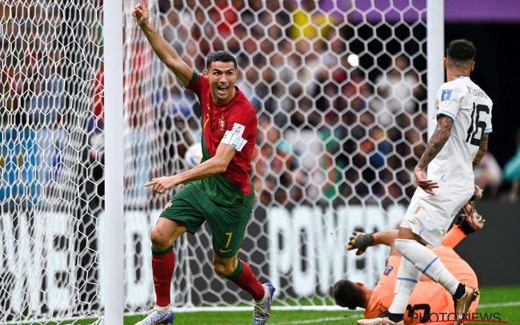 Cristiano Ronaldo heeft zijn ticket voor de achtste finales op het WK nu al beet