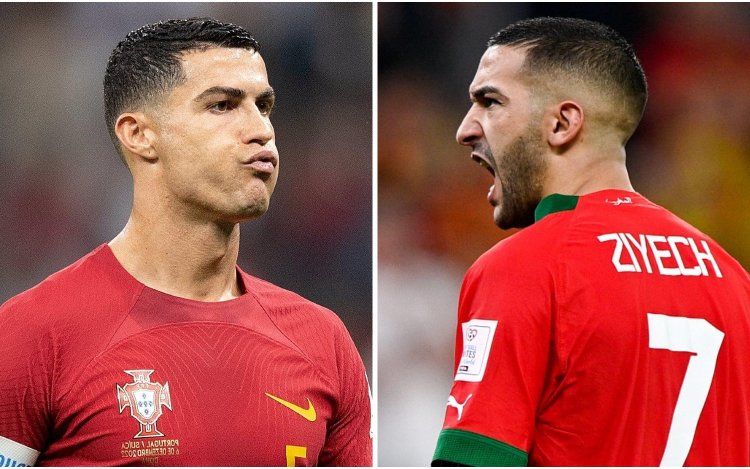 Marokkaanse voetbalhelden zorgen voor enorme stunt en zwaaien C. Ronaldo uit