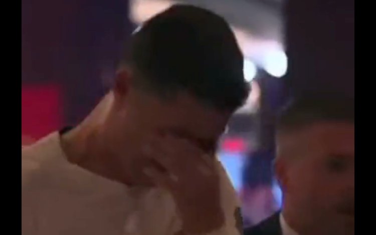 Ronaldo breekt helemaal na uitschakeling op wereldbeker: “Doet pijn” (VIDEO)