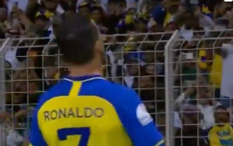 De hele wereld kijkt met open mond naar wat Ronaldo allemaal doet (VIDEO)