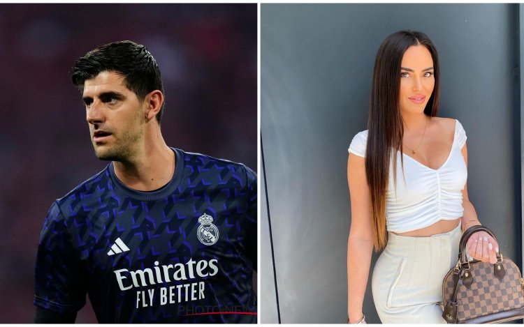 Thibaut Courtois krijgt het heel warm bij het zien van zijn ex Marta