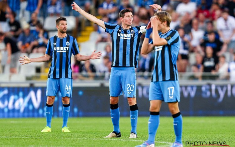 Club Brugge-fans na nederlaag tegen Union: 