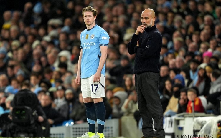 Pep Guardiola heeft slecht nieuws te melden over Kevin De Bruyne: 