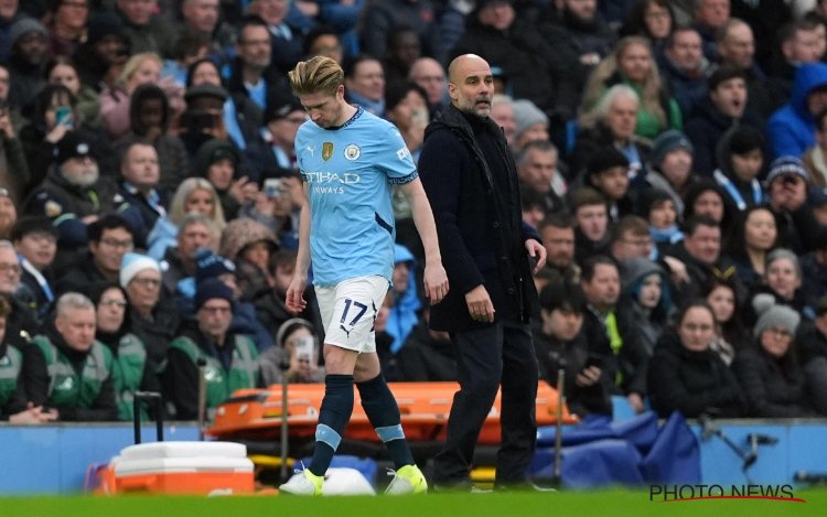 Het gaat nu helemaal fout voor Kevin De Bruyne bij Man City