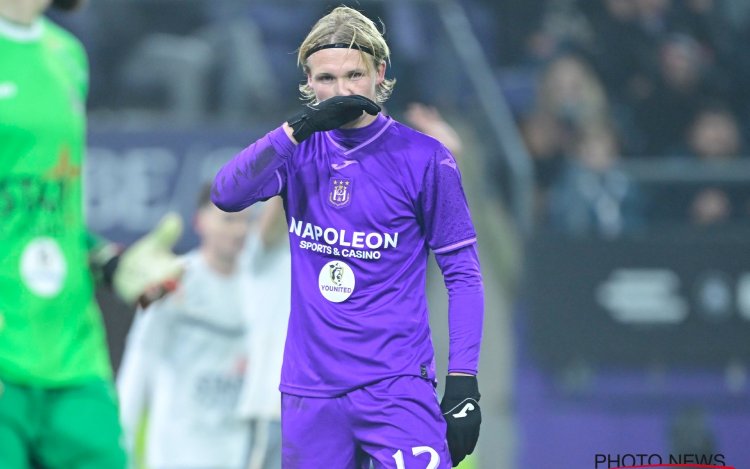 'Exit Kasper Dolberg bij Anderlecht'