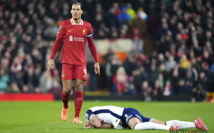 Heel Engeland gaat helemaal los over Virgil van Dijk