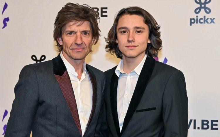 Koen Wauters kan zijn ogen niet geloven bij het zien van zoon Nono