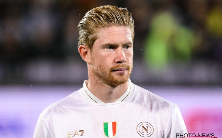 Nu al: Plots erg opmerkelijk nieuws over De Bruyne bij Napoli