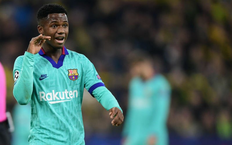 'Barça-wonderkind Ansu Fati (17) vertrekt mogelijk naar deze topclub'