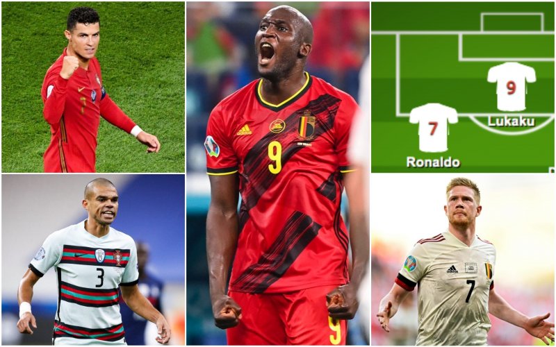 Het Dream Team van België-Portugal: 6 Rode Duivels, 5 Portugezen en 2 surprises