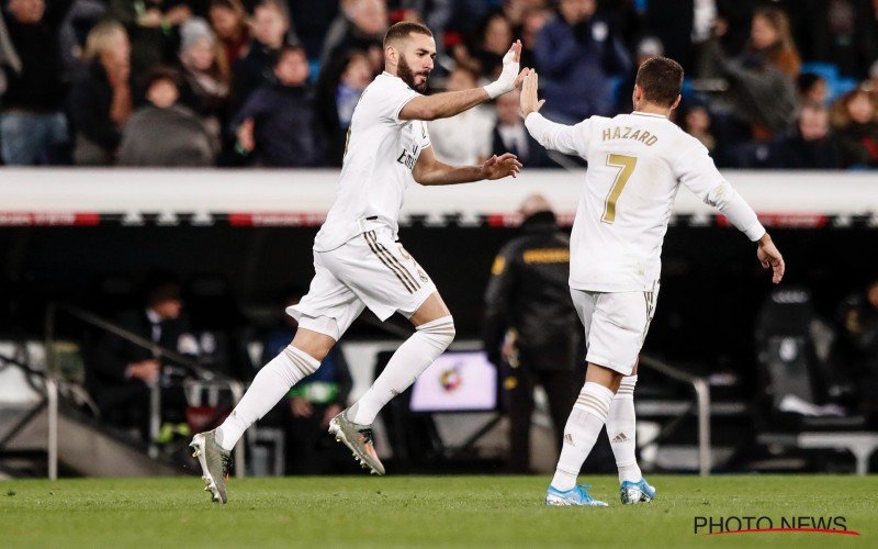 Thibaut Courtois en Eden Hazard veroveren landstitel met Real Madrid